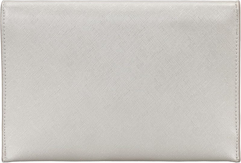 DEXMAY DM Dexmay Women Envelope Clutch Handbag Medium Saffiano Leather Foldover Clutch Purse - Image 4